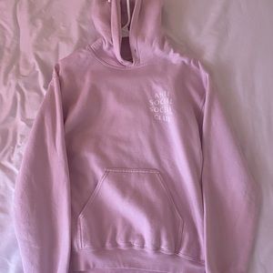 Anti Social Social Club Pink Sweatshirt